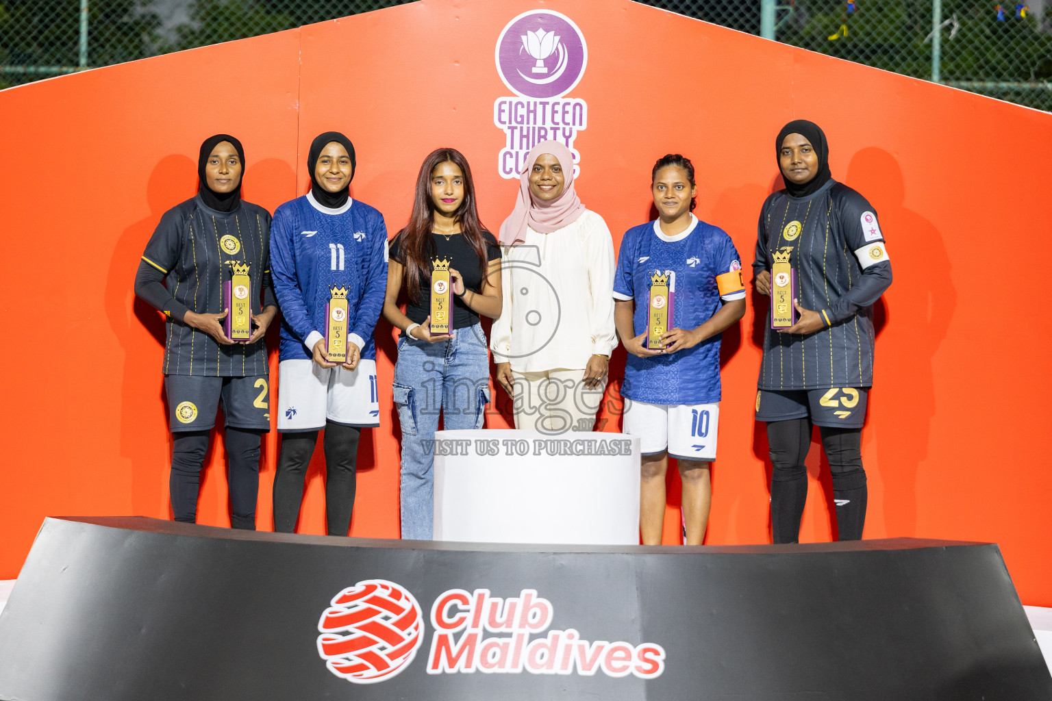 Prison Club vs Team MACL in Eighteen Thirty Classic of Club Maldives 2025 was held in Rehendhi Futsal Ground, Hulhumale', Maldives on Tuesday, 16th September 2025. Photos: Mohamed Mahfooz Moosa / images.mv