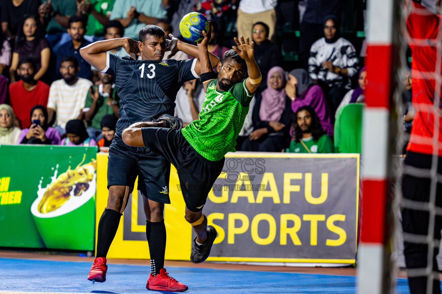 2nd Division Final of 8th Inter-Office/Company Handball Tournament 2024, held in Handball ground, Male', Maldives on Tuesday, 17th September 2024 Photos: Nausham Waheed/ Images.mv