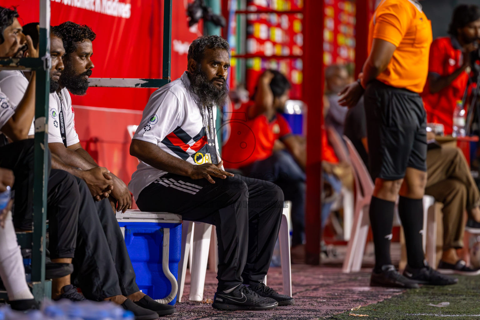 HDh Naivaadhoo vs HDh Neykurendhoo in Haa Dhaalu Atoll Finals Day 28 of Golden Futsal Challenge 2025 was held on Saturday , 1st February 2025, in Hulhumale', Maldives. Photos: Ismail Thoriq / images.mv