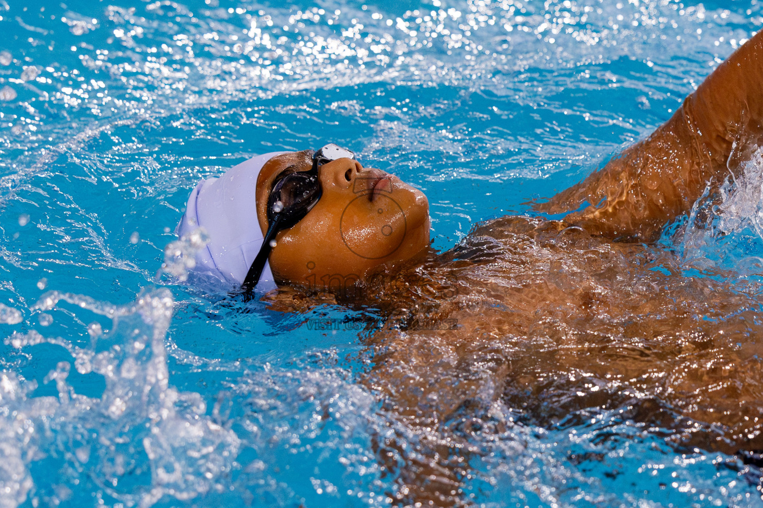 Day 1 of BML 5th National Swimming Kids Festival 2024 held in Hulhumale', Maldives on Monday, 18th November 2024. Photos: Nausham Waheed / images.mv