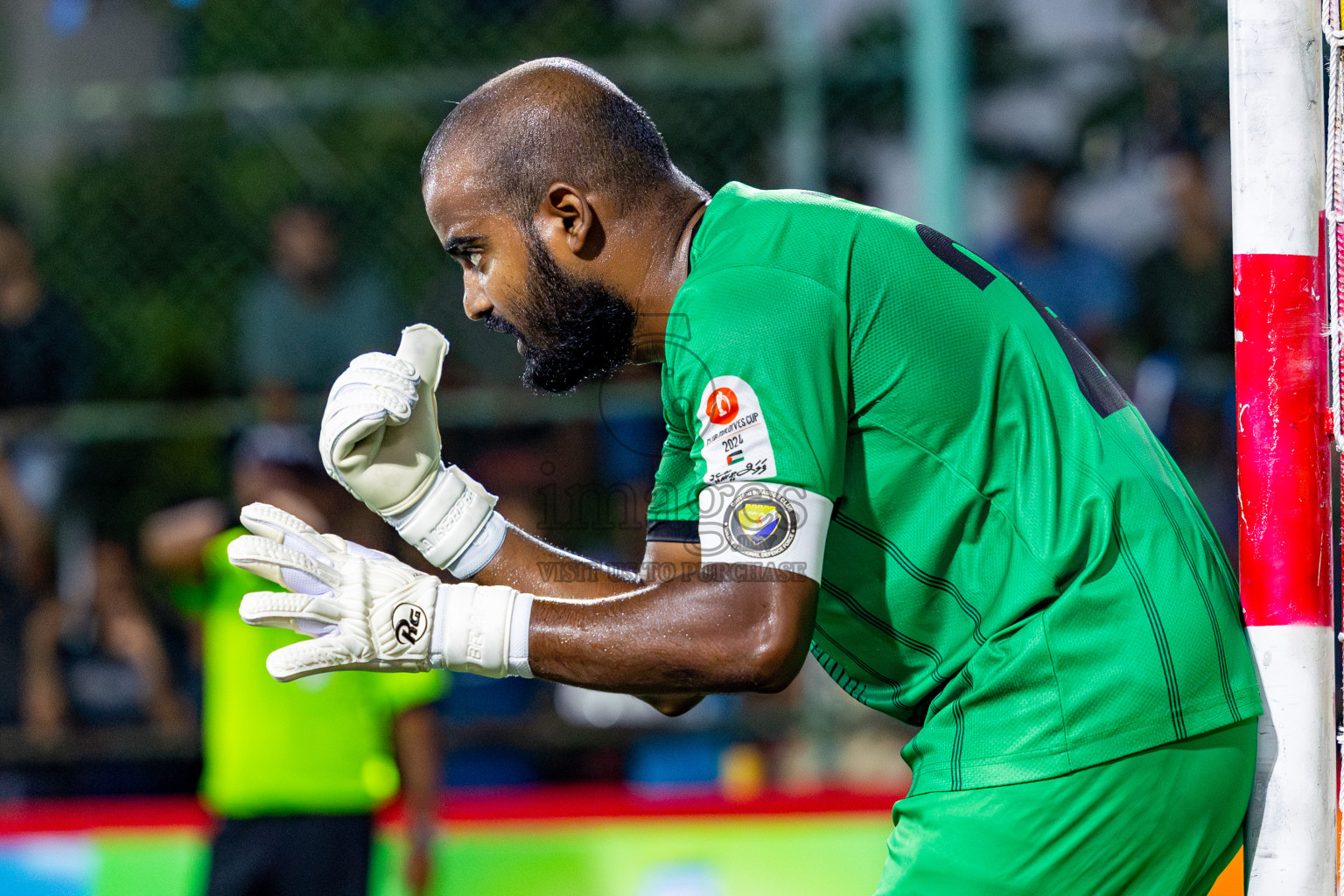 DSC vs Prison Club in Round of 16 of Club Maldives Cup 2024 held in Rehendi Futsal Ground, Hulhumale', Maldives on Tuesday, 8th October 2024. Photos: Nausham Waheed / images.mv