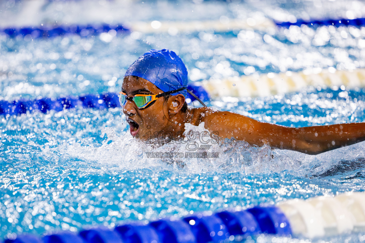 Day 2 of 20th Inter-school Swimming Competition 2024 held in Hulhumale', Maldives on Sunday, 13th October 2024. Photos: Nausham Waheed / images.mv