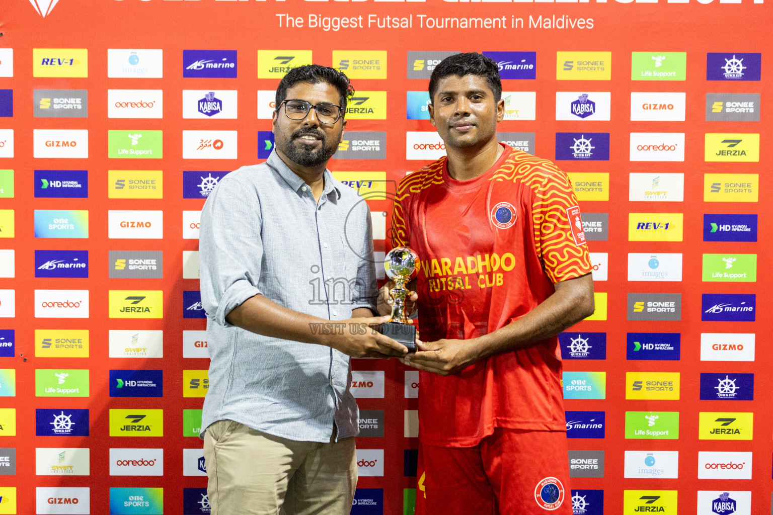 S Maradhoo VS S Maradhoofeydhoo in Day 13 of Golden Futsal Challenge 2024 was held on Saturday, 27th January 2024, in Hulhumale', Maldives Photos: Nausham Waheed / images.mv