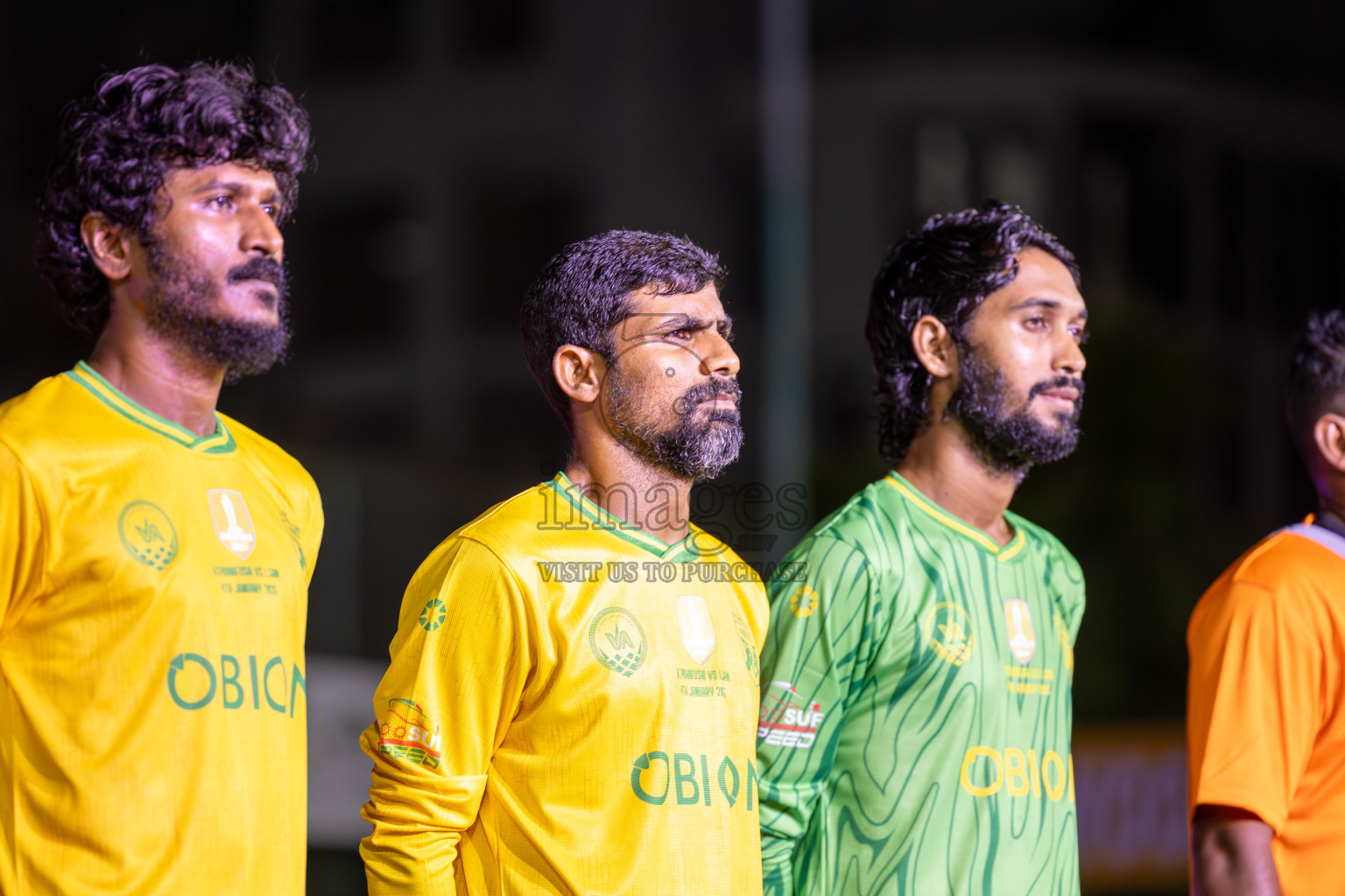 Opening of Golden Futsal Challenge 2025 with Charity Shield Match between L.Gan vs B.Eydhafushi was held on Saturday, 4th January 2025, in Hulhumale', Maldives Photos: Ismail Thoriq / images.mv