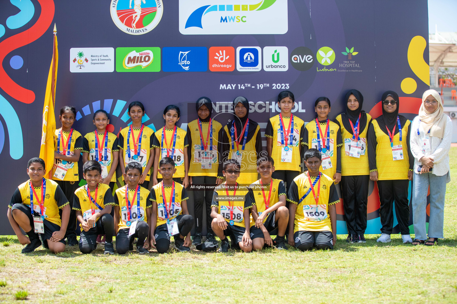 Day four of Inter School Athletics Championship 2023 was held at Hulhumale' Running Track at Hulhumale', Maldives on Wednesday, 18th May 2023. Photos:  Nausham Waheed / images.mv