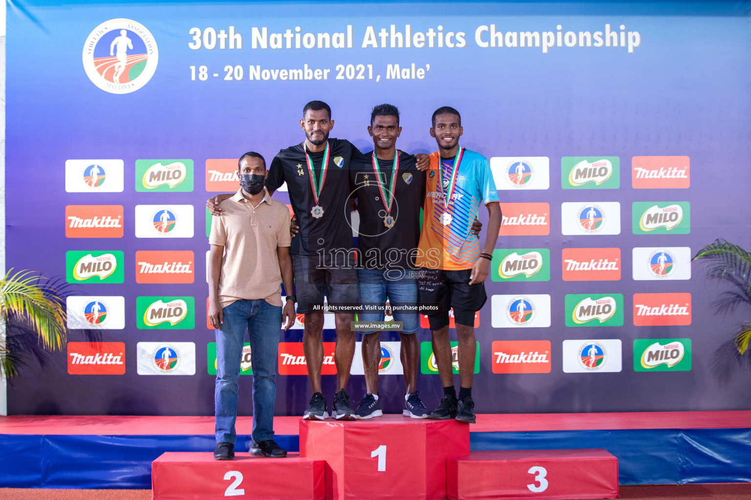 Day 3 from 30th National Athletics Championship 2021 held from 18 - 20 November 2021 in Ekuveni Synthetic Track