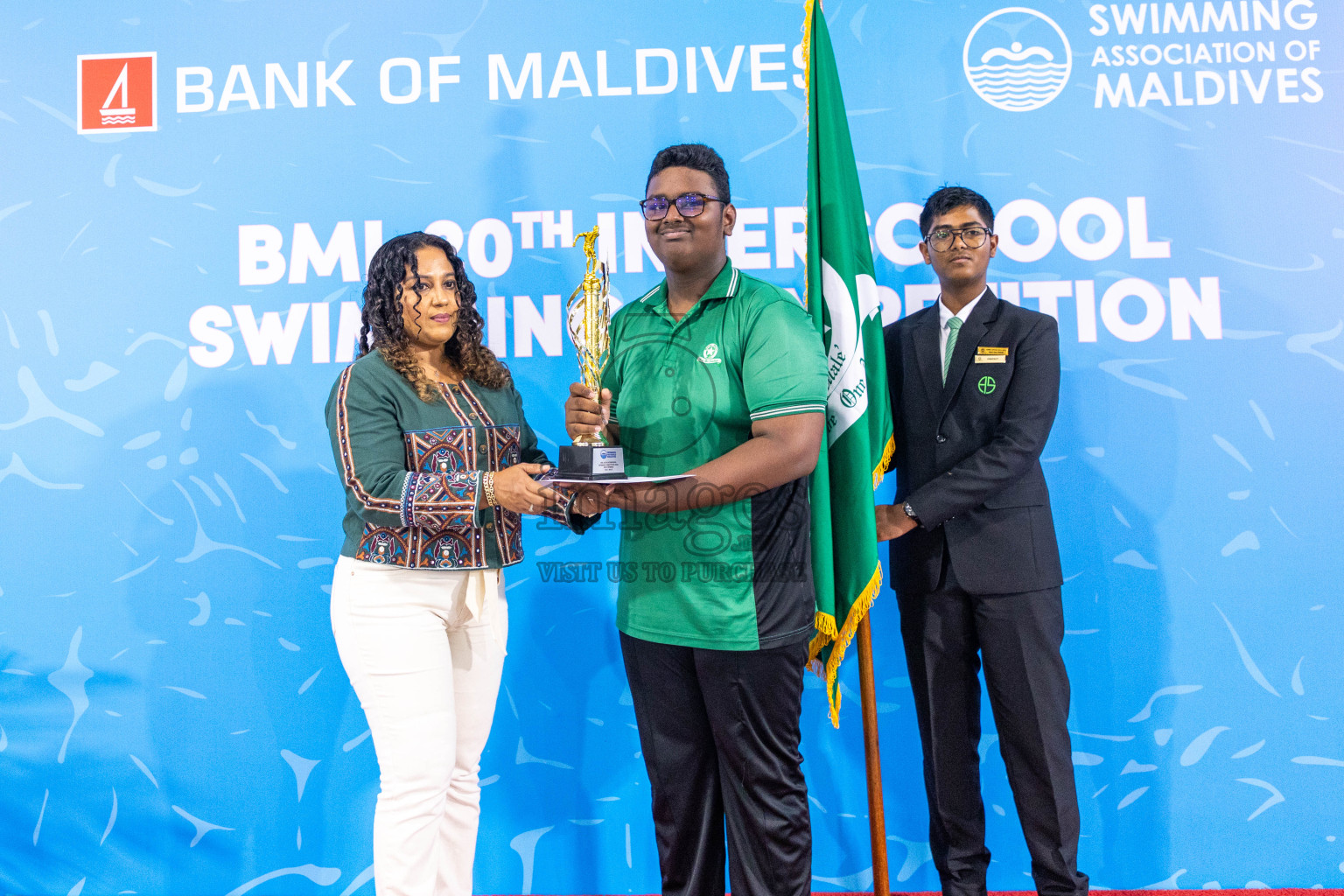 Closing ceremony of BML 20th Inter-School Swimming Competition was held in Hulhumale' Swimming Complex on Saturday, 19th October 2024. 
Photos: Ismail Thoriq