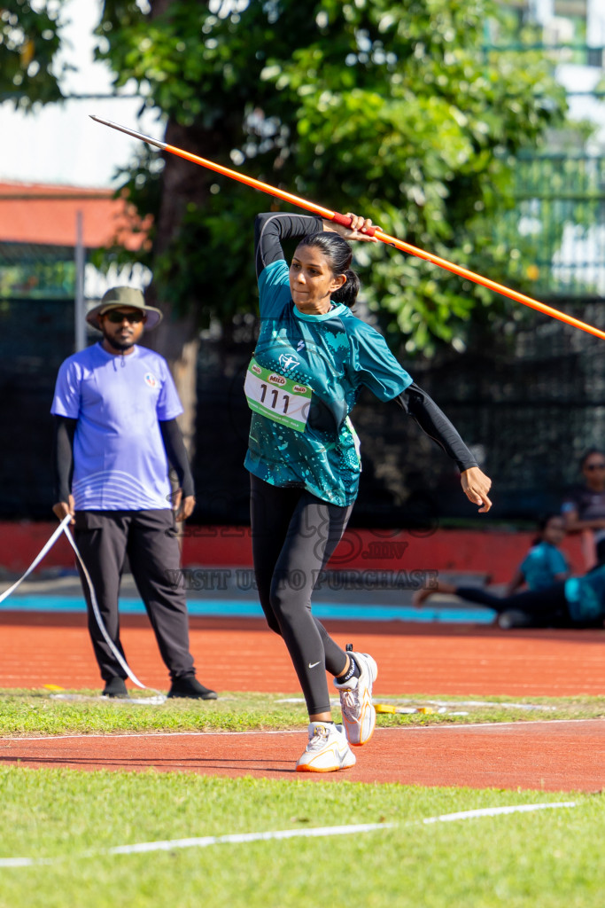 Day 1 of 33rd National Athletics Championship was held in Ekuveni Track at Male', Maldives on Thursday, 5th September 2024. Photos: Nausham Waheed / images.mv