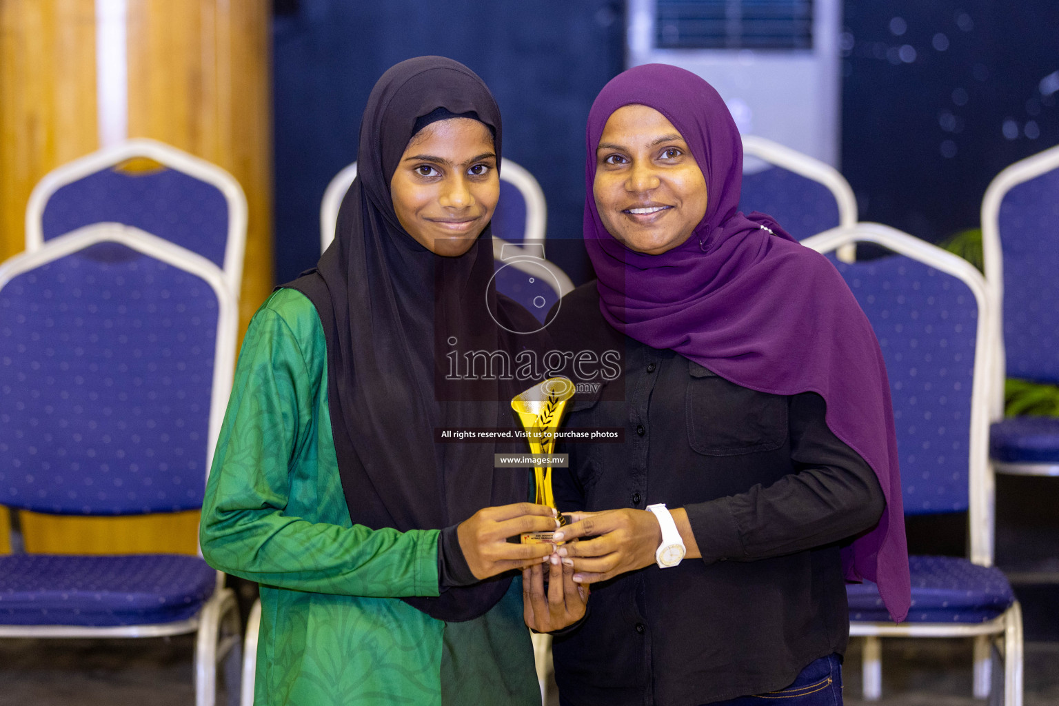 Day7 of 24th Interschool Netball Tournament 2023 was held in Social Center, Male', Maldives on 2nd November 2023. Photos: Nausham Waheed / images.mv