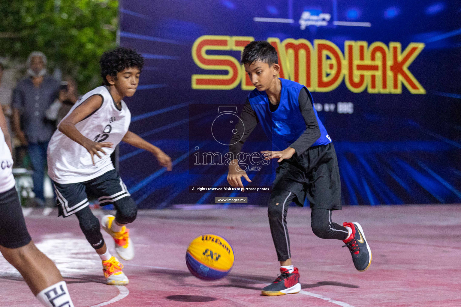 Day4 of Slamdunk by Sosal on 15th April 2023 held in Male'. Photos: Ismail Thoriq / images.mv