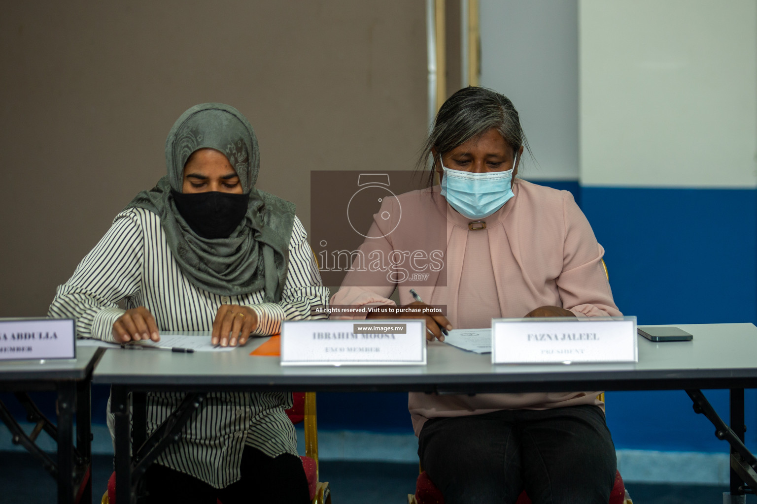 Annual General Meeting 2022 of Netball Association of Maldives held in Social Center, Male', Maldives on 7 March 2022