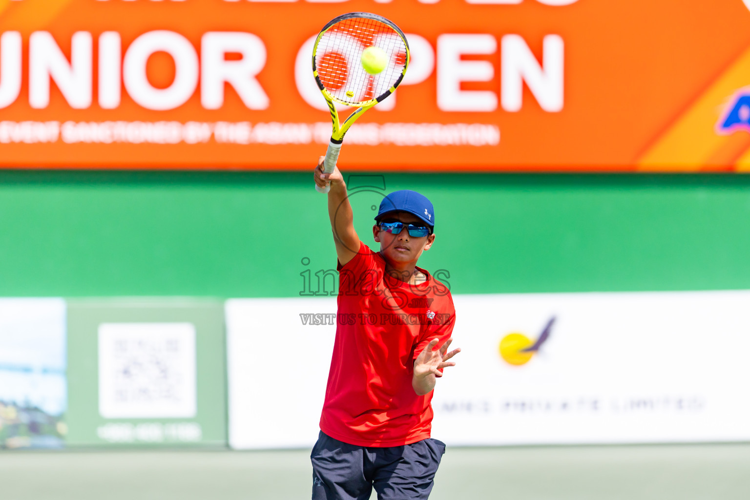 Day 4 of ATF Maldives Junior Open Tennis was held in Male' Tennis Court, Male', Maldives on Thursday, 12th December 2024. Photos: Nausham Waheed/ images.mv