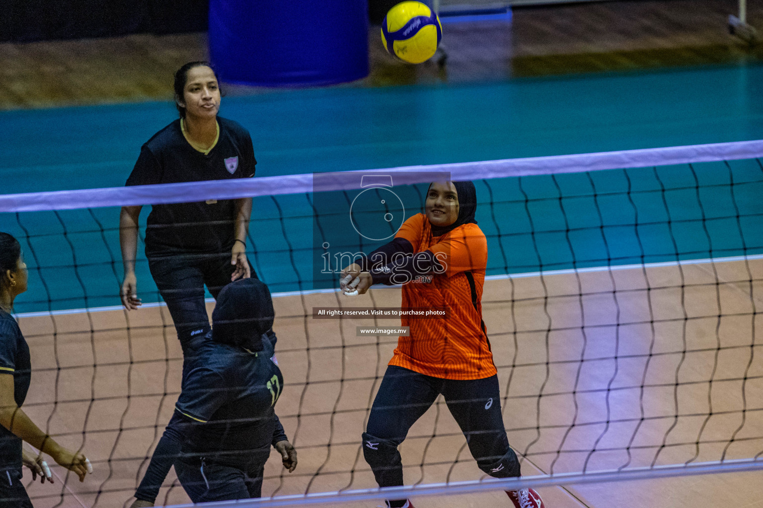 Volleyball Association Cup 2022-Women's Division-Match Day 6 was held in Male', Maldives on 28th May 2022 at Social Center Indoor Hall Photos By: Nausham Waheed /images.mv