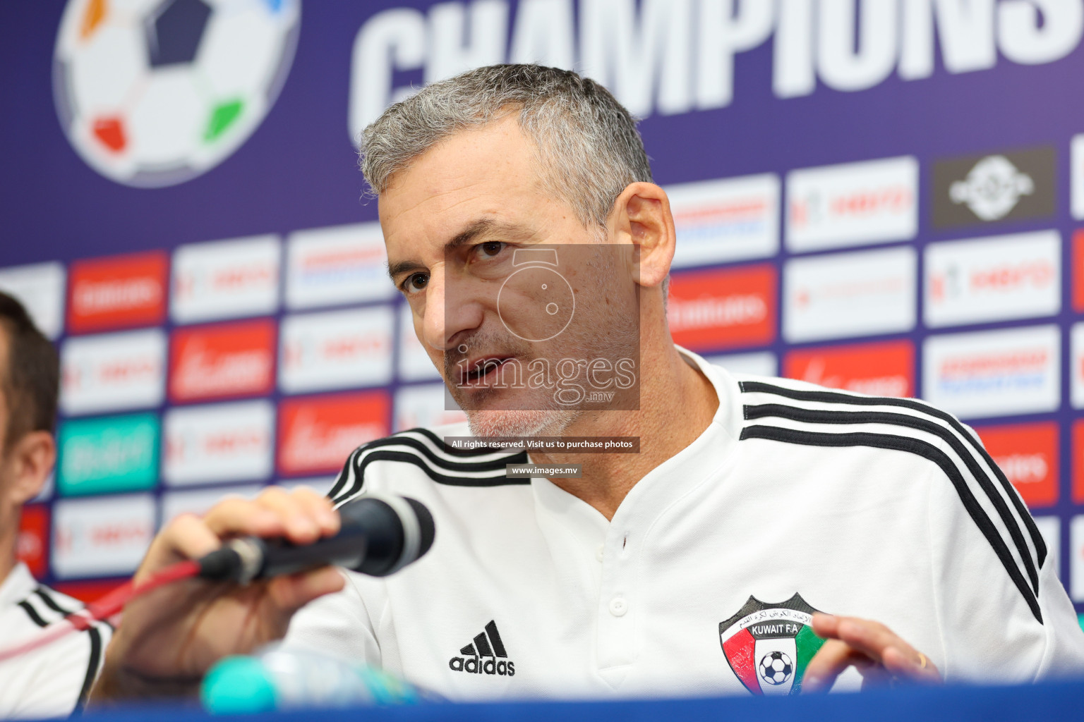 Saff Championship Final Pre-match press conference held in Sree Kanteerava Stadium, Bengaluru, India, on Monday, 3rd July 2023. Photos: Nausham Waheed / images.mv