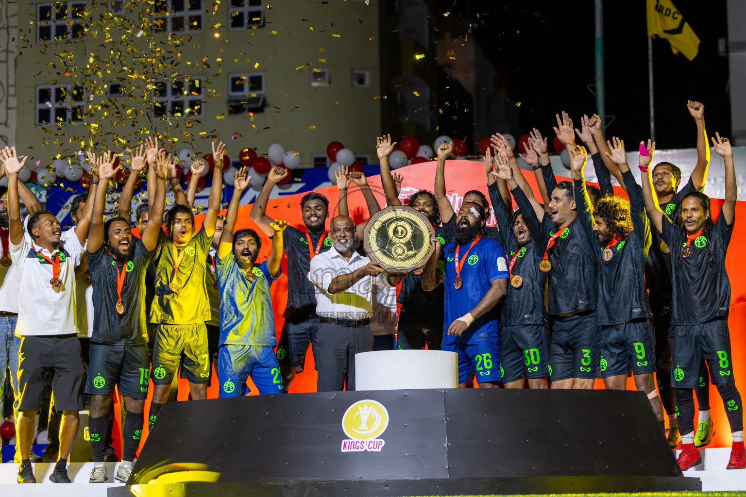 Road Recreation Club vs Club Combination SC Eydhafushi in Kings Cup Final of Club Maldives 2025 was held in Rehendhi Futsal Ground, Hulhumale', Maldives on Tuesday, 9th September 2025. Photos: Ismail Thoriq / images.mv