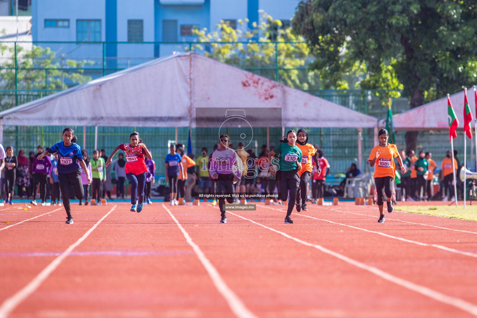 Day 1 of Inter-School Athletics Championship held in Male', Maldives on 22nd May 2022. Photos by: Maanish / images.mv