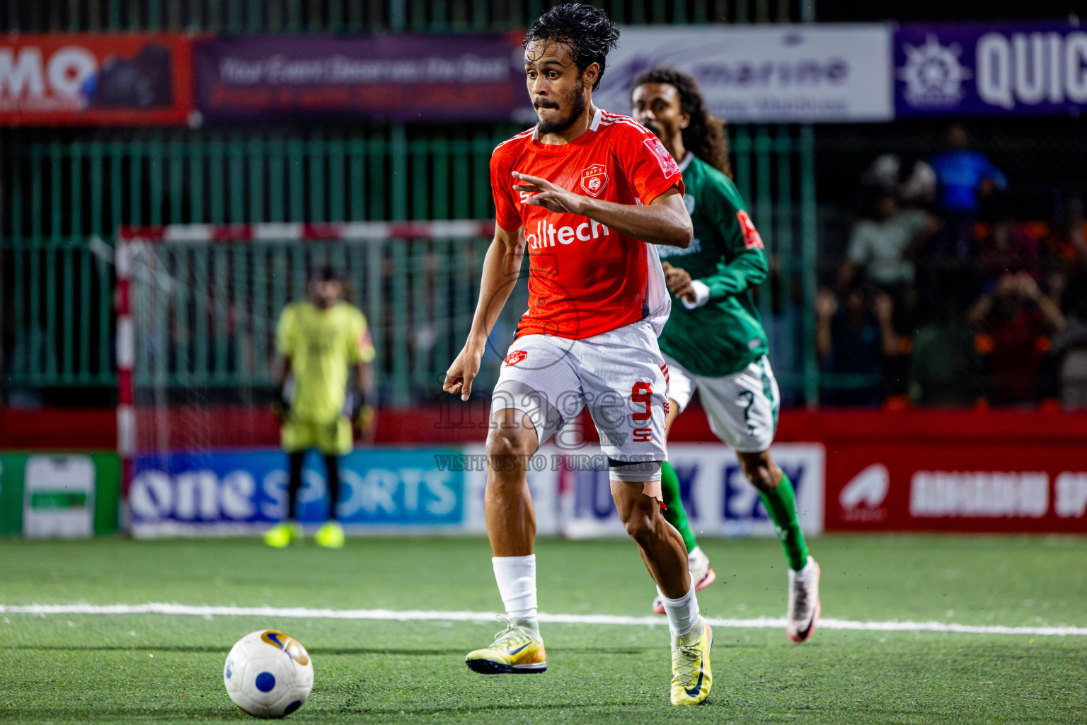 S Feydhoo VS S Maradhoofeydhoo in Day 7 of Golden Futsal Challenge 2025 was held on Saturday, 11th January 2025, in Hulhumale', Maldives Photos: Nausham Waheed / images.mv