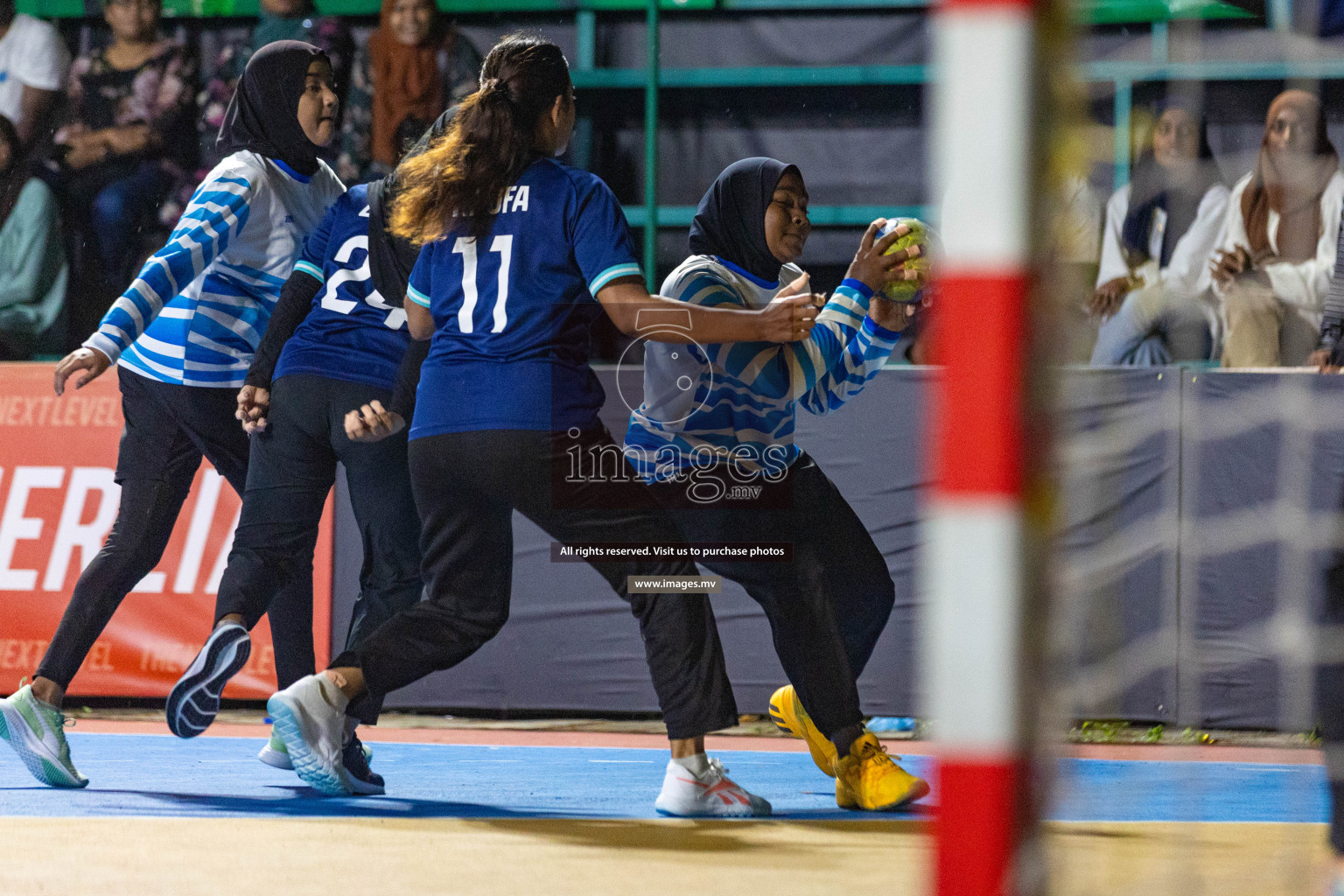 Quarter Final of 7th Inter-Office/Company Handball Tournament 2023, held in Handball ground, Male', Maldives on Friday, 20th October 2023 Photos: Nausham Waheed/ Images.mv