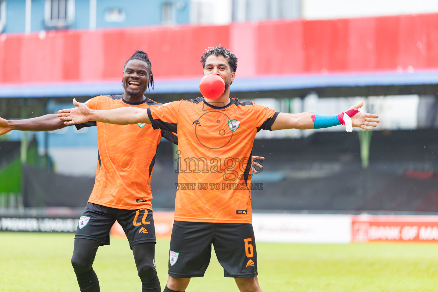 Club Eagles vs Biss Buru Sports Club in Dhiraagu Dhivehi Premier League 2026/27 was held at National Stadium, Male', Maldives on Saturday, 12th September 2026. Photos: Hussain Zain Ali / images.mv