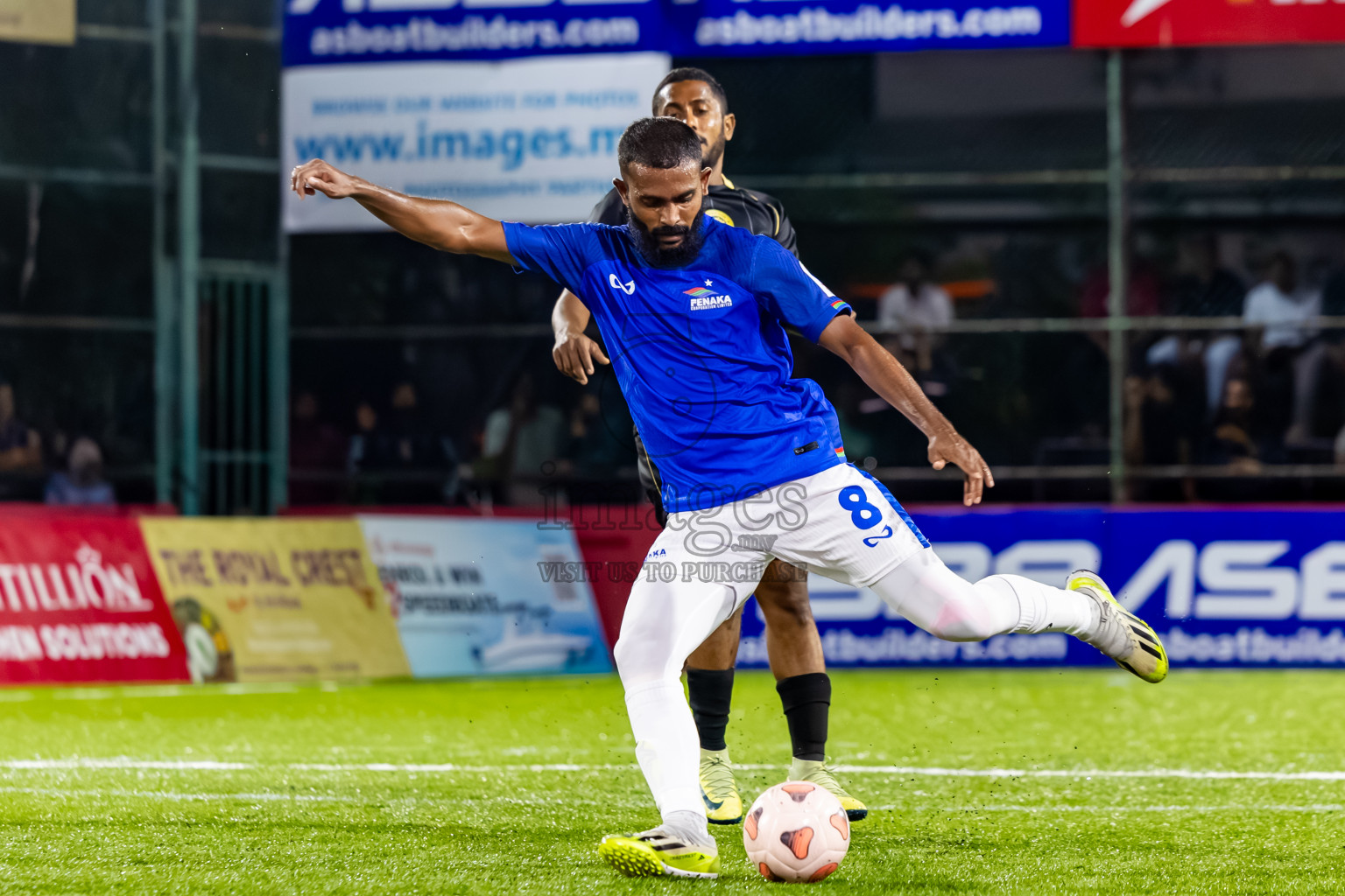 Prison Club vs Fenaka in Day 2 of Club Maldives Cup 2025 was held in Rehendi Futsal Ground, Hulhumale', Maldives on Monday, 29th September 2025. Photos: Nausham Waheed / images.mv