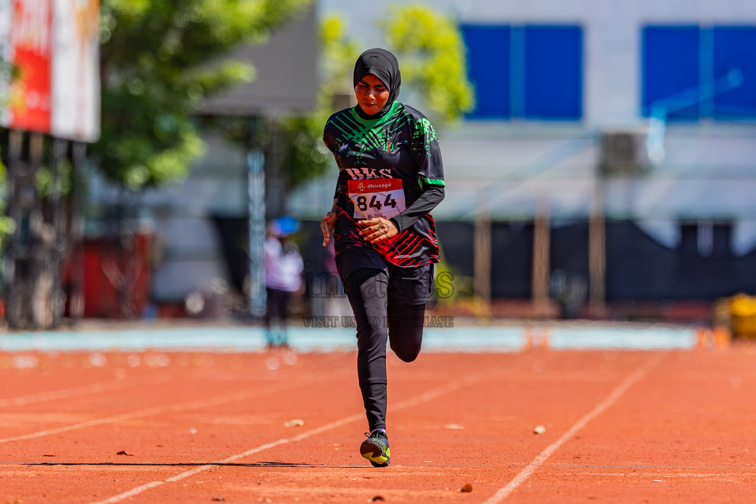 Day 1 of Inter-school Athletics Championship 2025 held in Ekuveni Synthetic Track, Male', Maldives on Monday, 06th October 2025. Photos by: Areef Adam  / Images.mv