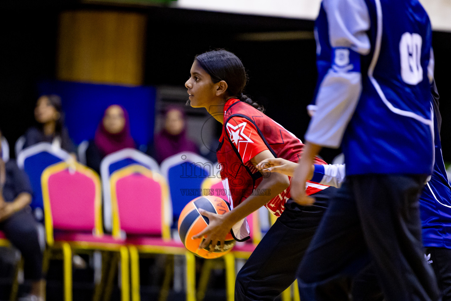 Day 2 of 25th Inter-School Netball Tournament was held in Social Center at Male', Maldives on Saturday, 10th August 2024. Photos: Nausham Waheed / images.mv