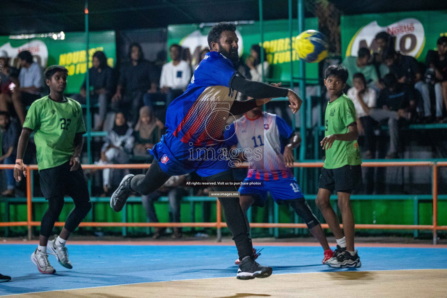 Day 7 of 6th MILO Handball Maldives Championship 2023, held in Handball ground, Male', Maldives on Friday, 26th May 2023 Photos: Nausham Waheed/ Images.mv