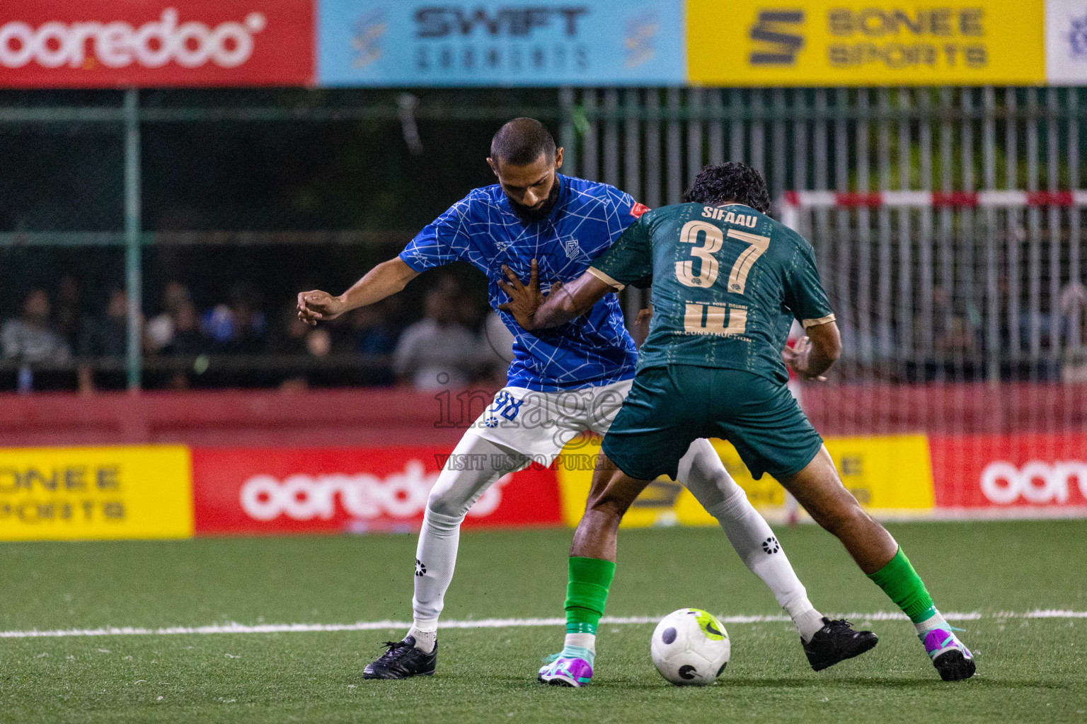 HDh Neykurendhoo vs HDh Naivaadhoo in Golden Futsal Challenge 2024 was held on Tuesday, 16th January 2024, in Hulhumale', Maldives
Photos: Ismail Thoriq / images.mv