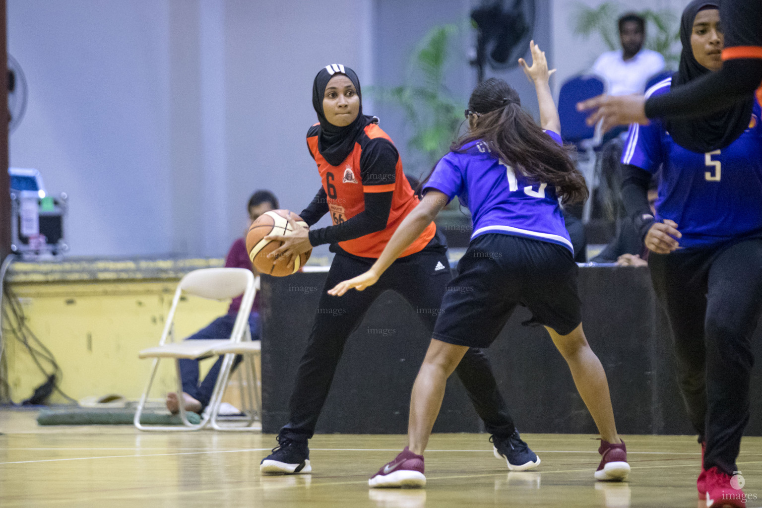 Cyclone BC vs UN Friends in the finals 27th MBA Championship 2019 (Women's Division) on Wednesday, 27th February 2019 in Male', Maldives. Photos: Shuadhu Abdul Sattar/ images.mv