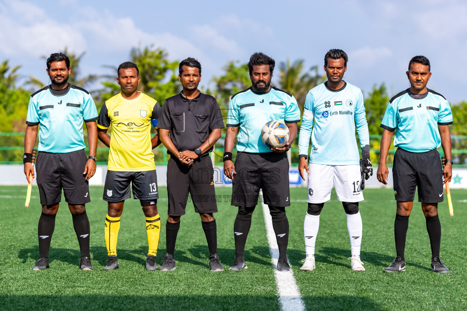 Baburu SC vs Kanmathi Juniors from Semi Final of Manadhoo Council Cup 2024 in N Manadhoo Maldives on Sunday, 25th February 2023. Photos: Nausham Waheed / images.mv