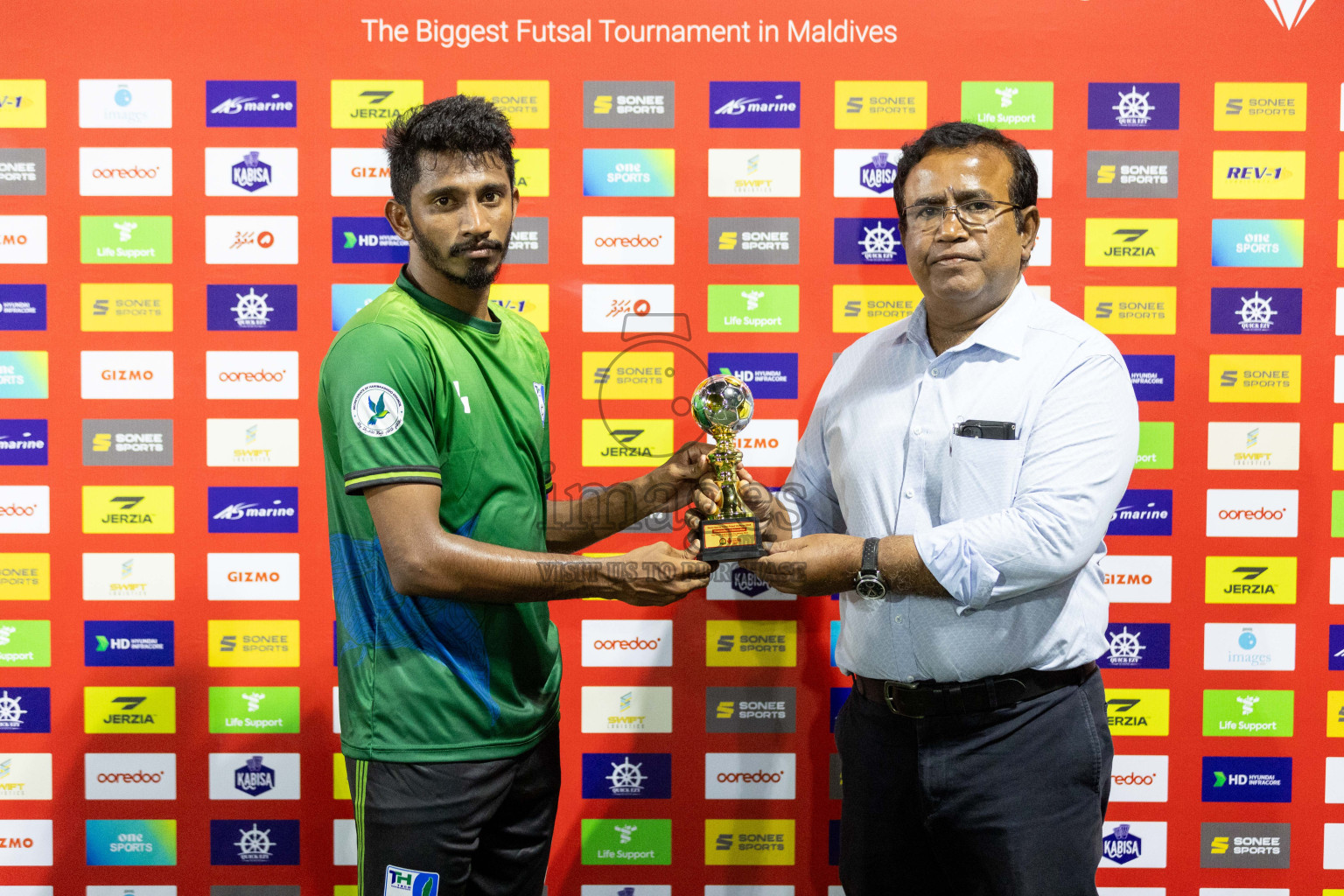 HDh Hanimaadhoo vs HDh Makunudhoo in Day 10 of Golden Futsal Challenge 2024 was held on Tuesday, 23rd January 2024, in Hulhumale', Maldives Photos: Nausham Waheed / images.mv