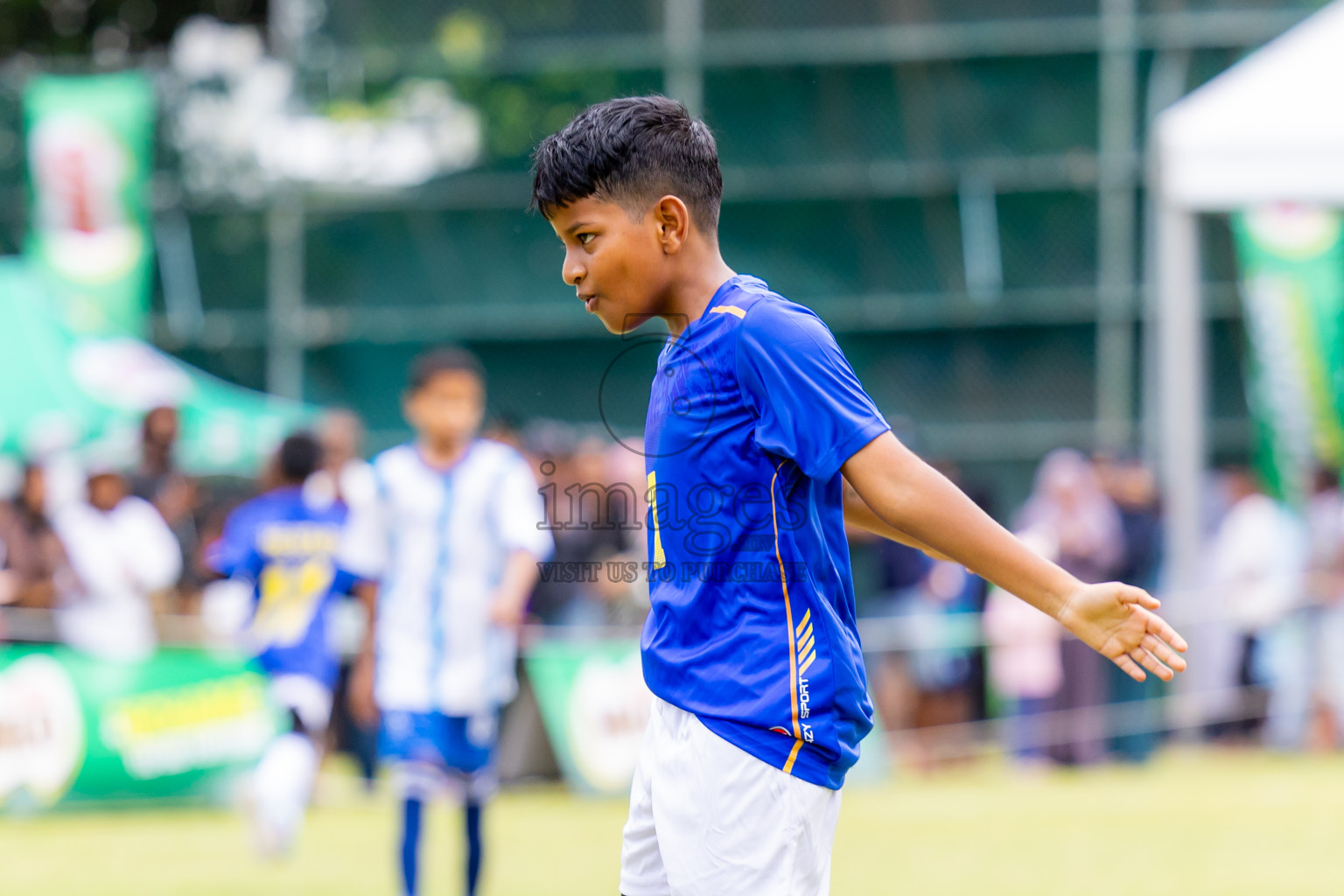Day 1 of MILO Academy Championship 2025 (U-12) was held at Henveiru Stadium in Male', Maldives on Thursday, 1st May 2025. Photos: Nausham Waheed / images.mv
