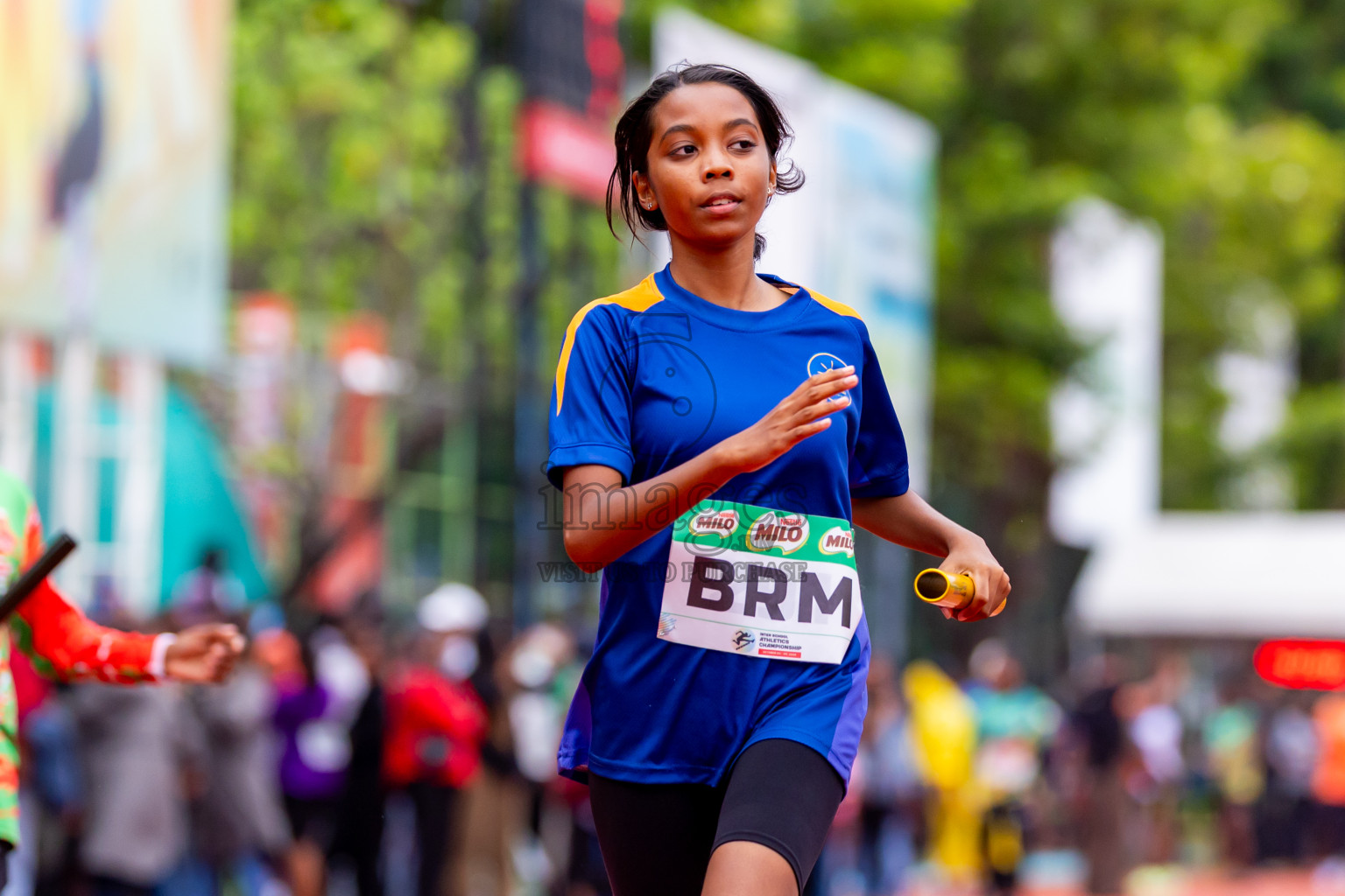 Day 6 of Inter-school Athletics Championship 2025 held in Ekuveni Synthetic Track, Male', Maldives on Sunday, 12th October 2025. Photos by: Nausham Waheed / Images.mv