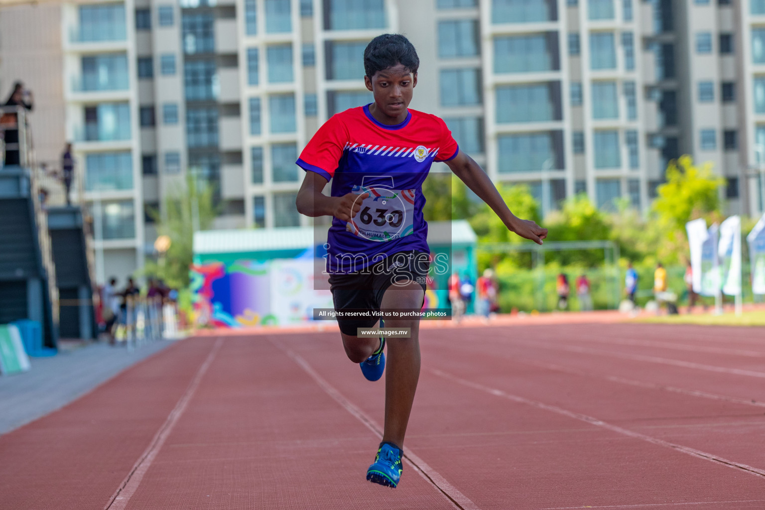 Day two of Inter School Athletics Championship 2023 was held at Hulhumale' Running Track at Hulhumale', Maldives on Sunday, 15th May 2023. Photos: Nausham Waheed / images.mv