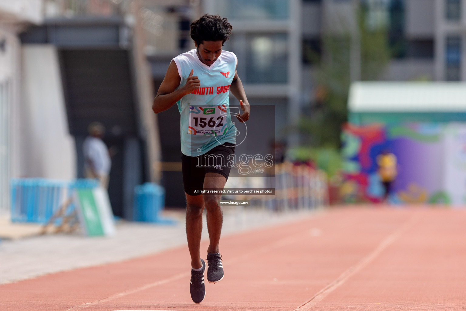 Day two of Inter School Athletics Championship 2023 was held at Hulhumale' Running Track at Hulhumale', Maldives on Sunday, 15th May 2023. Photos: Shuu/ Images.mv