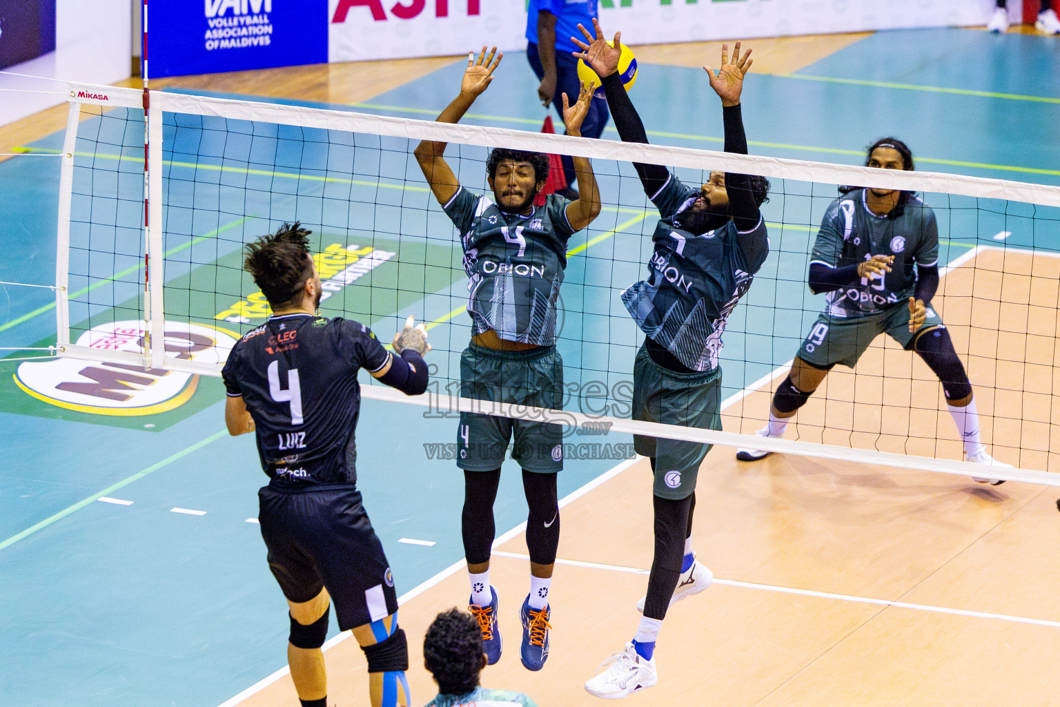 Dhivehi Sifainge Club vs Club HDC in the Final of MILO VAM Cup 2025 held in Male', Maldives on Wednesday, 2nd July 2025 at Social Center Indoor Hall Photos By: Nausham Waheed / images.mv