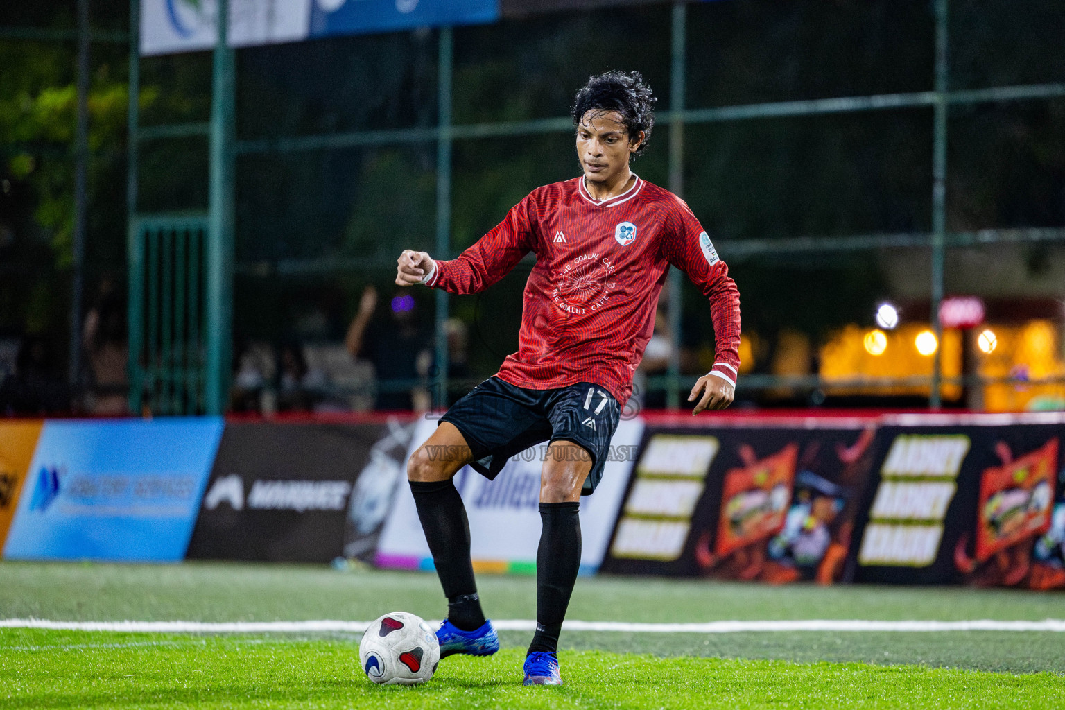 CLUB 220 vs TRADE CLUB in Club Maldives Classic 2024 held in Rehendi Futsal Ground, Hulhumale', Maldives on Thursday, 5th September 2024. Photos: Nausham Waheed / images.mv