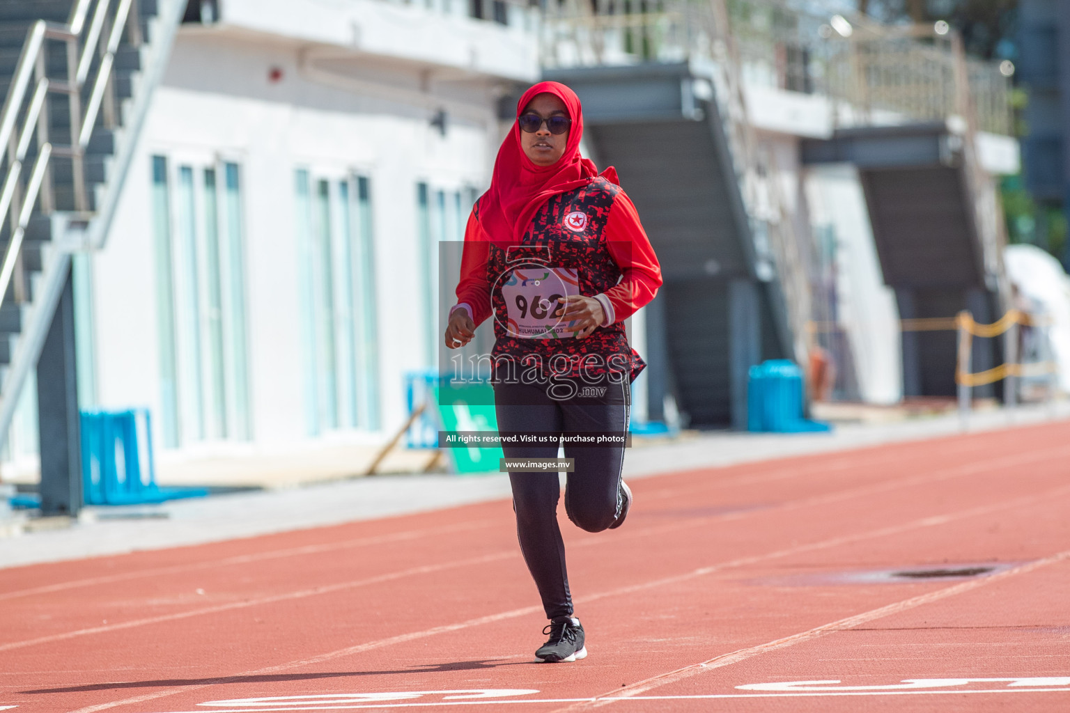 Day two of Inter School Athletics Championship 2023 was held at Hulhumale' Running Track at Hulhumale', Maldives on Sunday, 15th May 2023. Photos: Nausham Waheed / images.mv