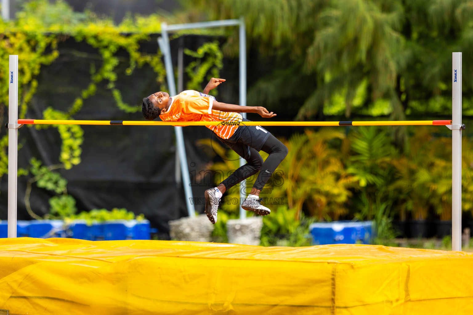 Day 2 of MWSC Interschool Athletics Championships 2024 held in Hulhumale Running Track, Hulhumale, Maldives on Sunday, 10th November 2024.
Photos by: Ismail Thoriq / Images.mv