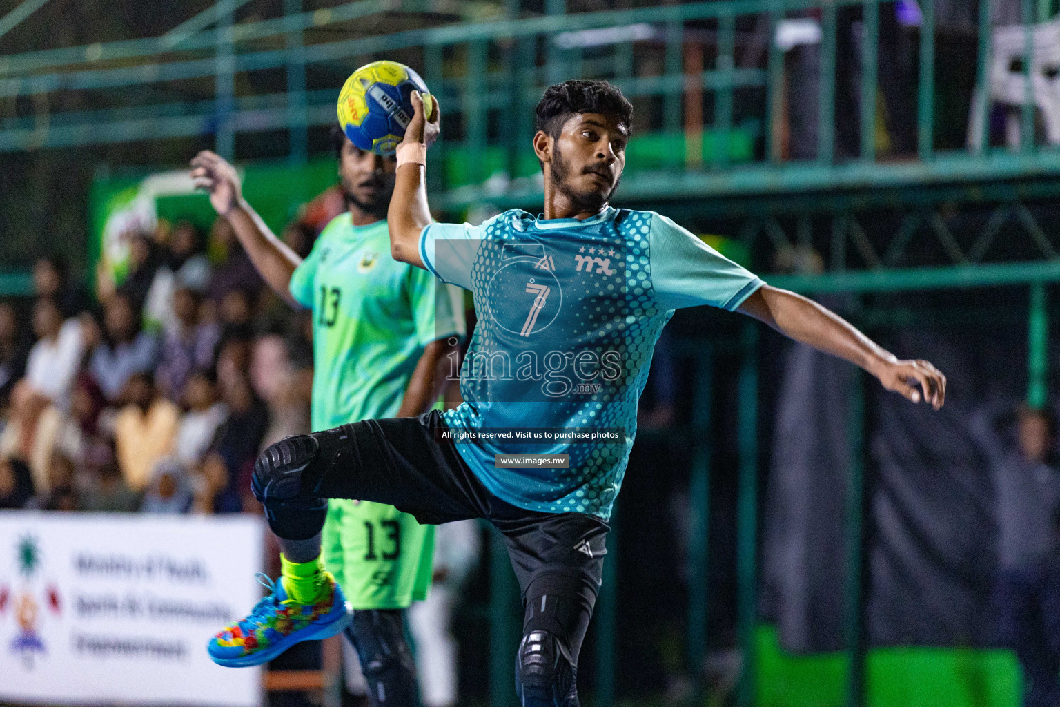 1st Division Final of 7th Inter-Office/Company Handball Tournament 2023, held in Handball ground, Male', Maldives on Monday, 24th October 2023 Photos: Nausham Waheed/ Images.mv