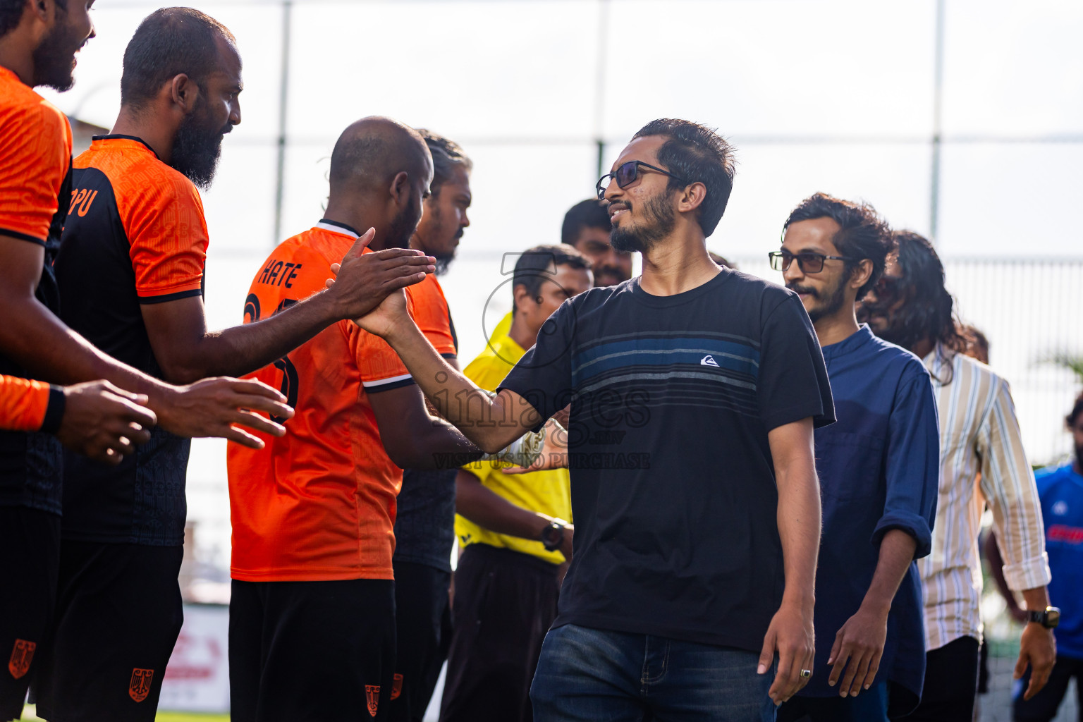 FC Calms vs FC Calms Blue in Day 7 of BG Futsal Challenge 2024 was held on Monday, 18th March 2024, in Male', Maldives Photos: Nausham Waheed / images.mv