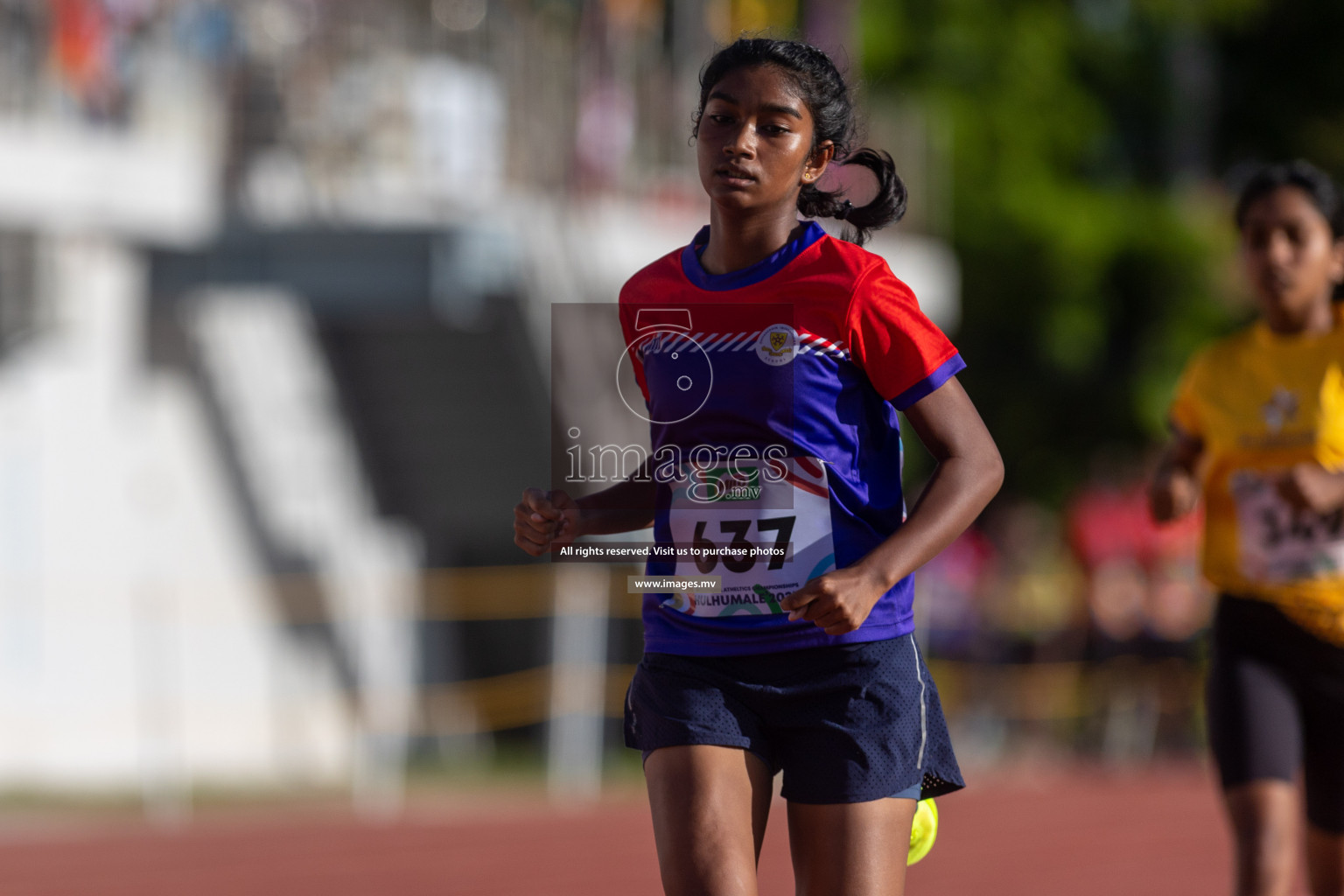 Day two of Inter School Athletics Championship 2023 was held at Hulhumale' Running Track at Hulhumale', Maldives on Sunday, 15th May 2023. Photos: Shuu/ Images.mv