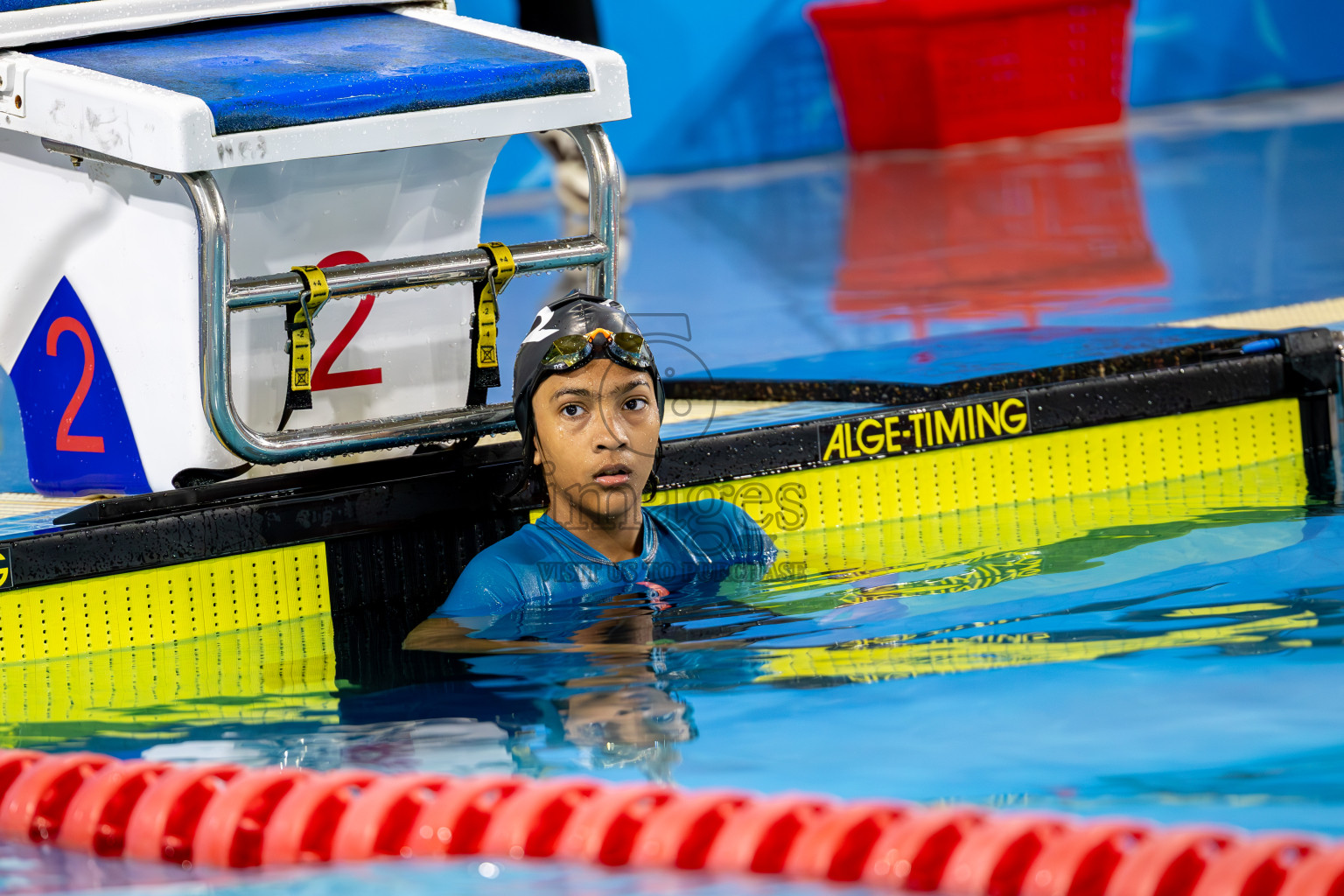 Day 2 of 20th BML Inter-school Swimming Competition 2024 held in Hulhumale', Maldives on Sunday, 13th October 2024. Photos: Ismail Thoriq / images.mv