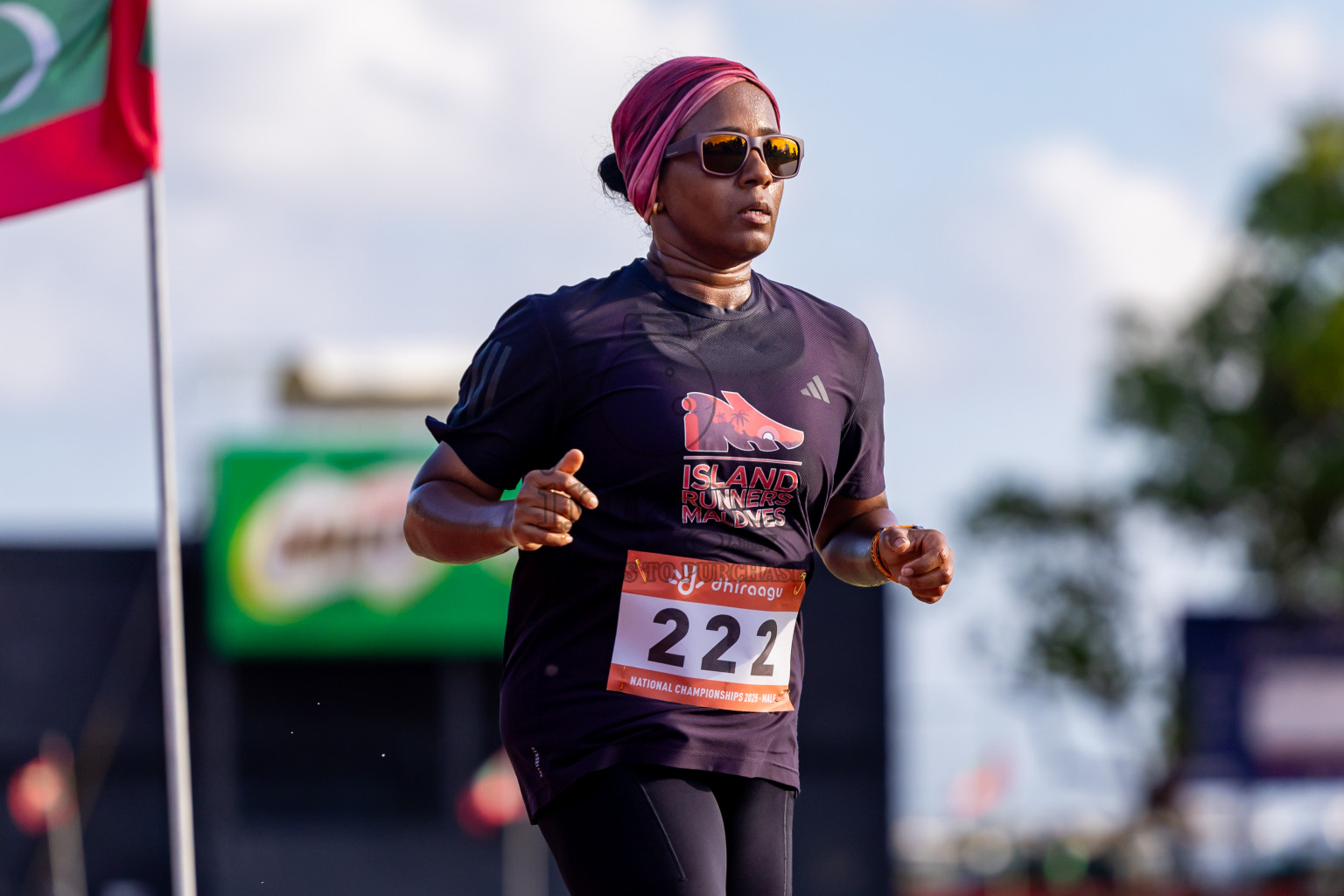 Day 2 of National Athletics Championship 2025 was held at Ekuveni Running Ground in Male', Maldives on Friday, 15th August 2025. Photos: Nausham Waheed  / images.mv