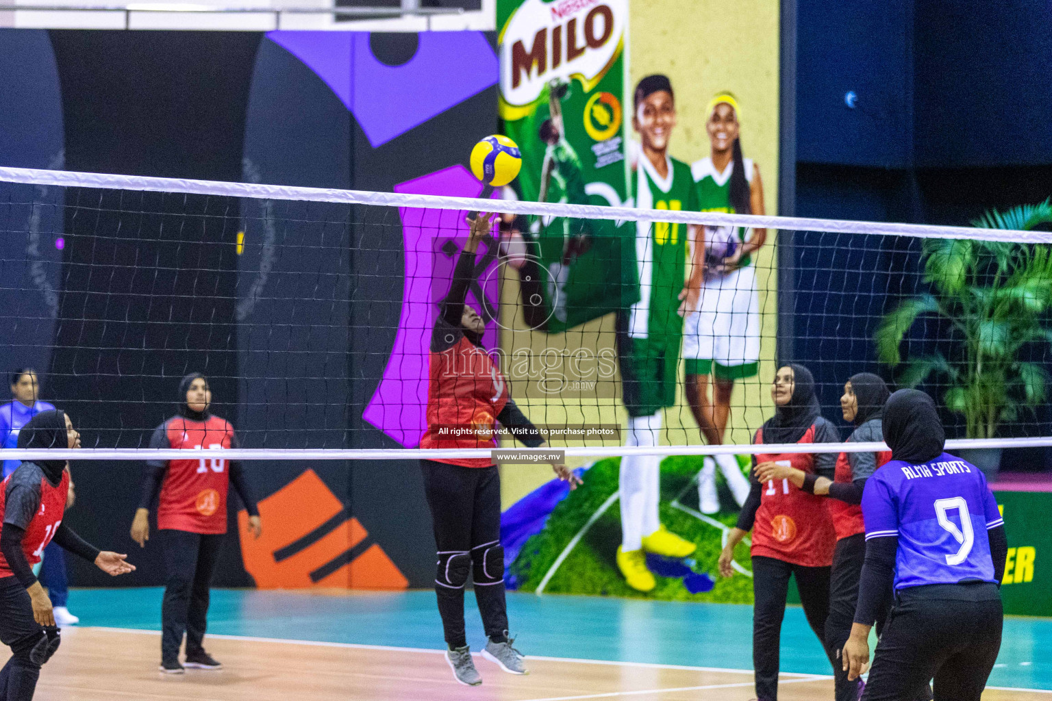 Volleyball Association Cup 2022-Women's Division-Match Day 1 was held in Male', Maldives on Tuesday, 24th May 2022.  Photos By: Ismail Thoriq / images.mv