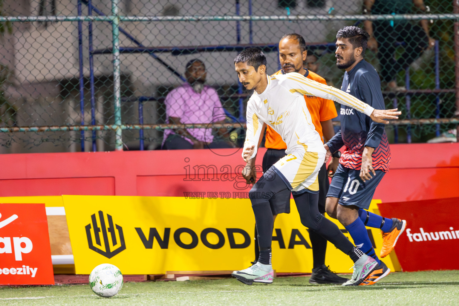 Club Apollo vs Club Hajj in Day 6 of Office League 2025 was held on Monday, 21st April 2025 in Hulhumale', Maldives. Photos: Ismail Thoriq / images.mv