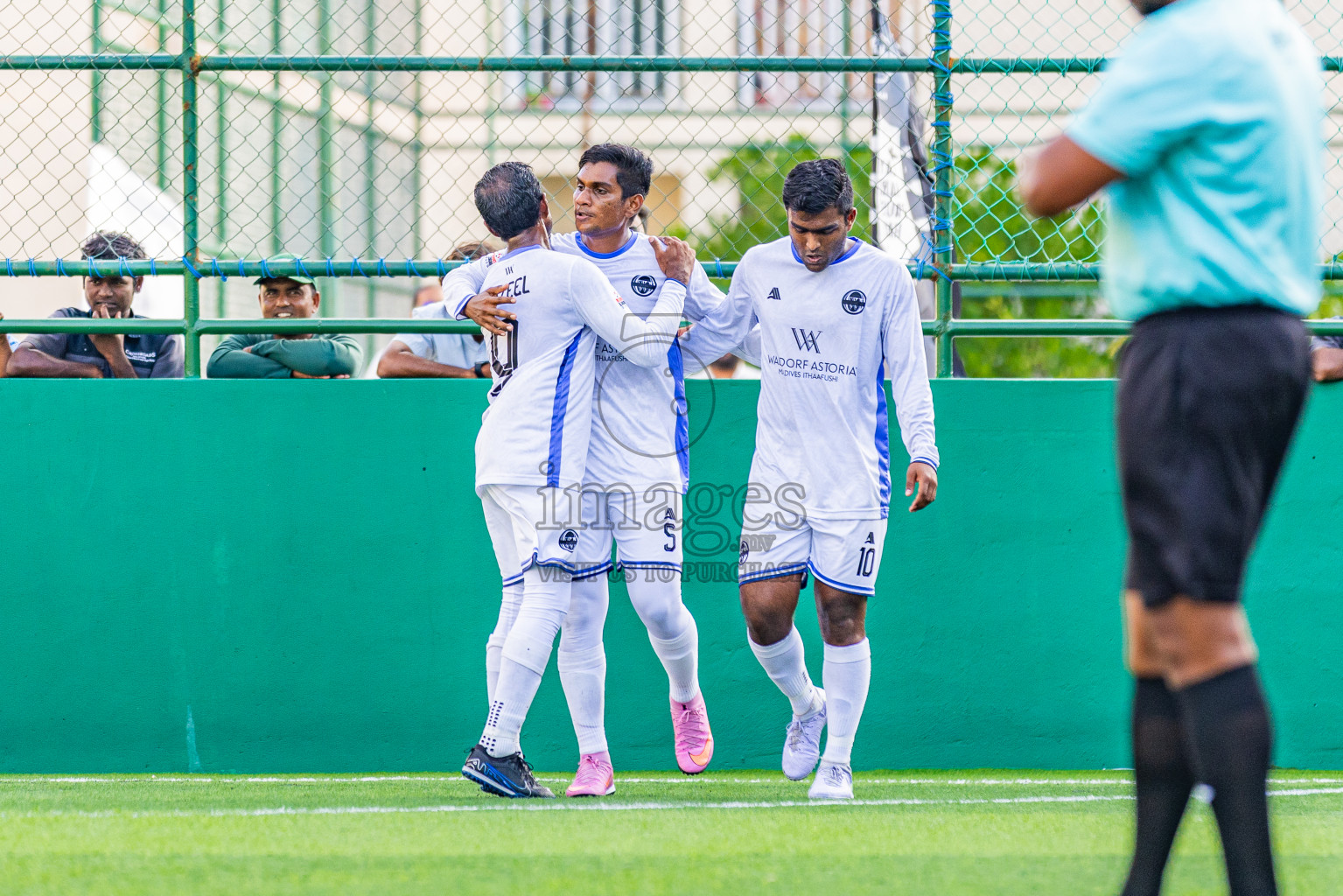 Waldorf Astoria vs Jumeirah Olhaheli in Resort Super League 2025 was held on Sunday, 26th October 2025 in Crossroads's Maldives, Photos: Areef Adam / images.mv