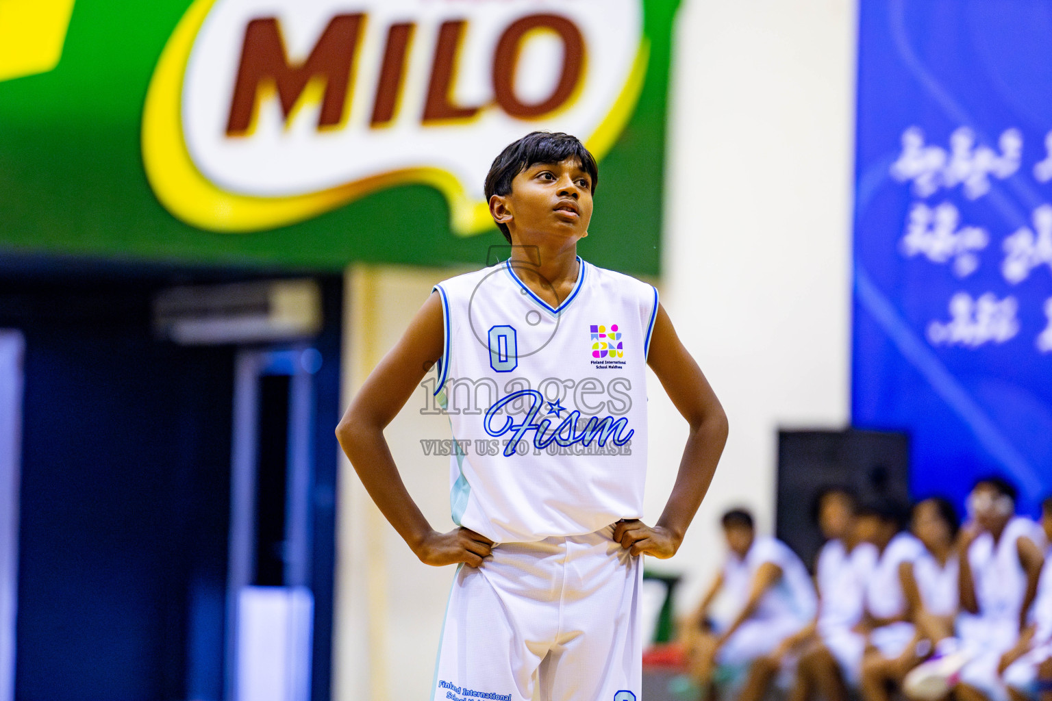 Finland International School vs Brightway International School in day 10 of Junior Championship 2024 was held in Social Center, Male', Maldives on Thursday, 21st November 2024. Photos: Nausham Waheed / images.mv