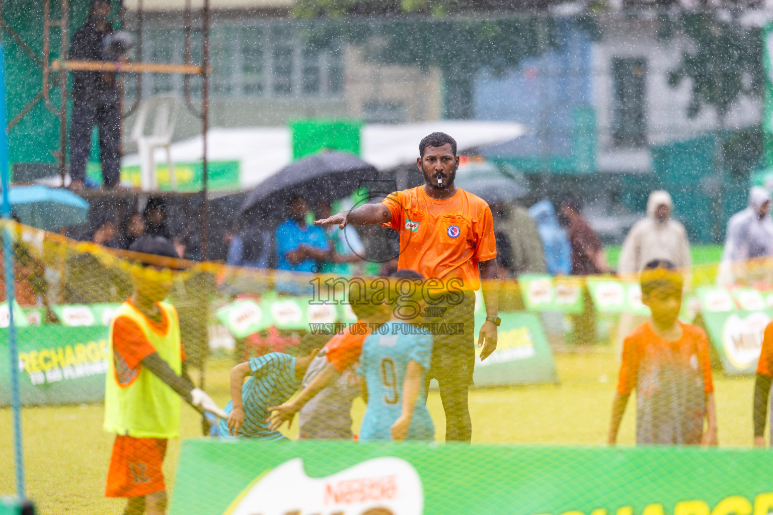 Day 3 of MILO SVAM Juniors 2025 (U-8) was held at Henveiru Stadium in Male', Maldives on Saturday, 28th June 2025. Photos: Ismail Thoriq / images.mv
