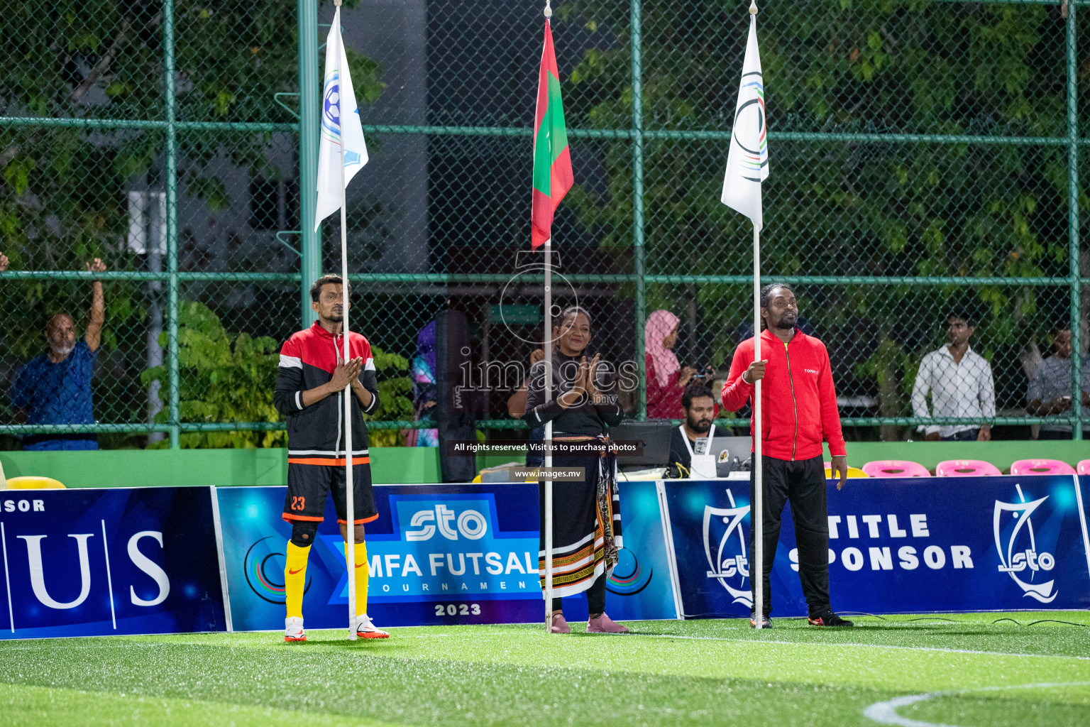 Opening of MFA Futsal Tournament  2023 on 31st March 2023 held in Hulhumale'. Photos: Nausham waheed /images.mv